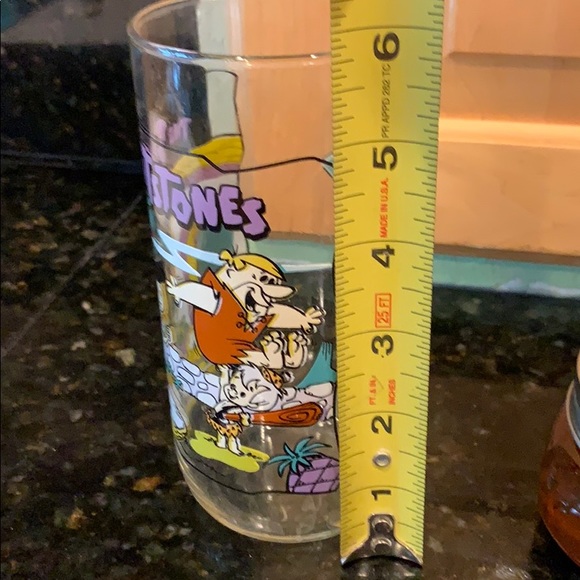 Flintstones Glass Hardee’s Collection Glass - Picture 4 of 4